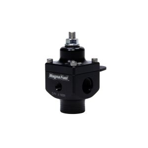 MAGNAFUEL/MAGNAFLOW FUEL SYSTEMS #MP-9833-BLK Large 2-Port Regulator - # 8 Outlets - Black