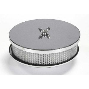 MR. GASKET #1491 2bbl Chrome Air Cleaner