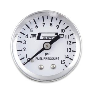 MR. GASKET #1561 Fuel Pressure Gauge 0-15