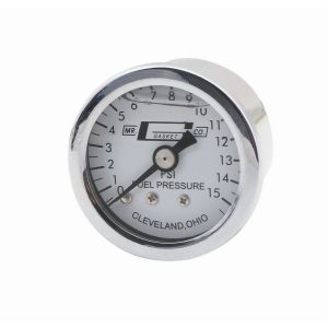 MR. GASKET #1563 Liquid Filled Pressure Gauge 0-15lb