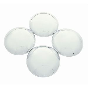 MR. GASKET #4580 Baby Moon Hub Covers (4)