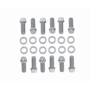 MR. GASKET #5003 Chrome Intake Bolts