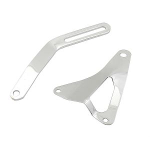 MR. GASKET #5185 SBF Chrome Alternator Bracket