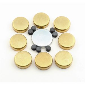 MR. GASKET #6482 Bb Chvy Brass Freeze Plu