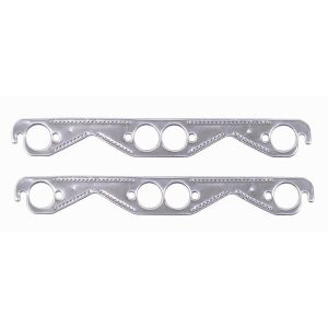 MR. GASKET #7402G Alum SBC Exhaust Gasket Round Port