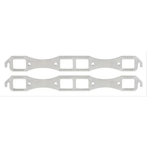 MR. GASKET #7430G Alum. Exhaust Gasket Set BBM w/Rect. Ports