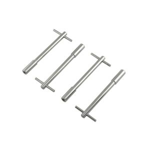 MR. GASKET #9820 Chrome T-Bar Wing Bolts