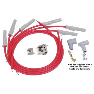 MSD IGNITION #31179 8.5MM Spark Plug Wire Set - Red