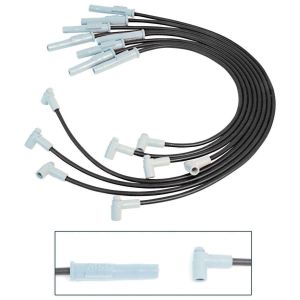 MSD IGNITION #31773 8.5MM Spark Plug Wire Set - Black