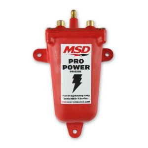 MSD IGNITION #8201 Pro Power Coil Drag Race