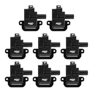 MSD IGNITION #826283 Coils GM 98-06 (LS1/6) 8-Pack - Black