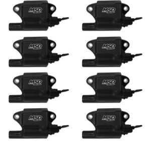 MSD IGNITION #828783 Coils 8pk GM LS Series LS2/LS7 BLack