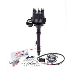 MSD IGNITION #83603 Chevy V8 Billet RTR Distributor - Black