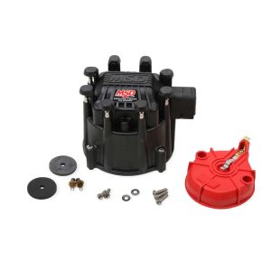 MSD IGNITION #84025 Extreme Output GM HEI Cap/Rotor Kit Black
