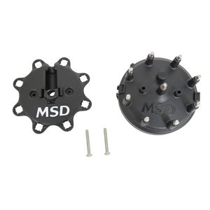 MSD IGNITION #84083 Distributor Cap - Ford HEI- Black