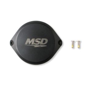 MSD IGNITION #84323 COP Blank Cap for Dual Sync Distributors Black
