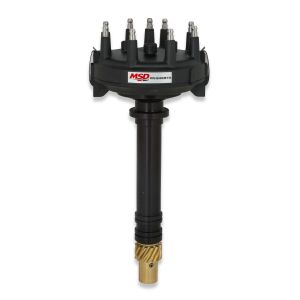 MSD IGNITION #846973 Chevy V8 Crank Trigger Distributor w/HEI Cap