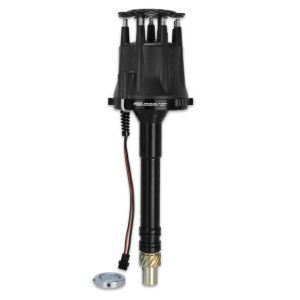 MSD IGNITION #85505 Chevy V8 Pro Billet Distributor Black Finish