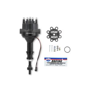 MSD IGNITION #857831 SBF 351W Pro Billet Distributor w/Steel Gear