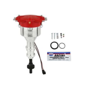 MSD IGNITION #85804 BBF Billet Distributor w/Low Profile Crab Cap