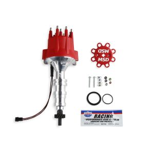 MSD IGNITION #85941 Billet Distributor BBF FE w/Steel Gear