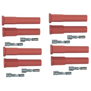 MSD IGNITION #8854 Straight Spark Plug Boots - 8-pack