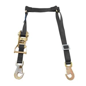 MACS CUSTOM TIE-DOWNS #111941 Fuel Jug Strap Flat Hook