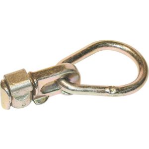 MACS CUSTOM TIE-DOWNS #310004 Double Stud Tie Down Ring w/Pear Shaped Ring