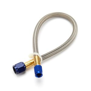 NITROUS OXIDE SYSTEMS #15340NOS 12in. Nitrous Hose -4an/-3an- Blue Ends
