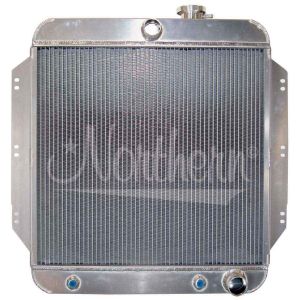 NORTHERN RADIATOR #205186 Aluminum Radiator 55-59 Chevy