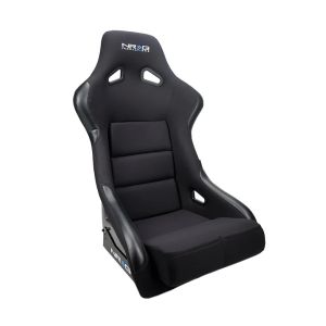 NRG INNOVATION #FRP-301 Seat FRP Large Black Cloth Race Bolsters