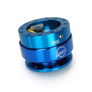 NRG INNOVATION #SRK-200BL Steering Quick Release 2.0 Blue 2.5in