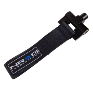 NRG INNOVATION #TOW-141BK Tow Strap Track Black Nissan 370 Infinity G37