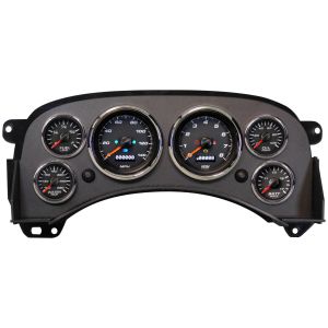 NEW VINTAGE USA #99601-01 Gauge Kit GM Truck 99-06 Performance II Black