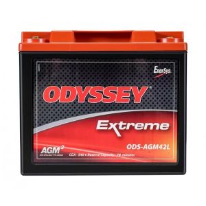 ODYSSEY BATTERY #ODS-AGM42L Battery 540CCA/725CA SAE SAE Standard Terminal