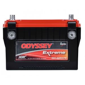 ODYSSEY BATTERY #ODX-AGM34 78 Battery 850CCA/1050CA Dual Standard Terminal