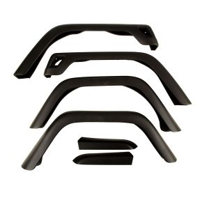 OMIX-ADA #11608.01 7 Inch Fender Flare Kit Including Hardware; 97-