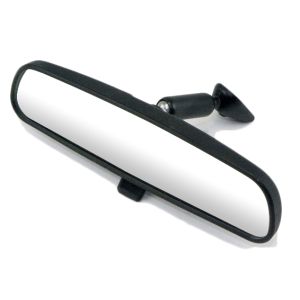 OMIX-ADA #12020.03 Rear-View Mirror; 72-02 Jeep CJ/Wrangler YJ/TJ -