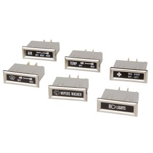 OMIX-ADA #13319.01 Dash Indicator Light Kit ; 76-86 Jeep CJ7/CJ8 - O