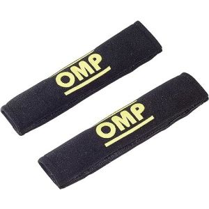 OMP RACING, INC. #DB0-0450-A01-071 Harness Pads Black Used w/ 2in Belts
