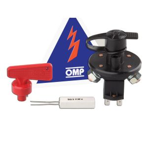 OMP RACING, INC. #EA0-0462 Master Disconnect Switch 6 pole w/ Removable Key