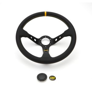 OMP RACING, INC. #OD0-1956-071 Corsica Steering Wheel Black Leather