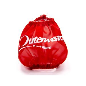 OUTERWEARS #10-1013-03 3in Breather Pre-Filter Red