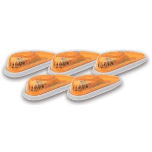 PACER PERFORMANCE #20-206 LED Amber Teardrop 5 Light Kit