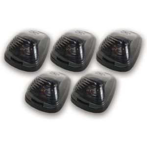 PACER PERFORMANCE #20-235S Hi-Five Cab Roof Lights Smoke