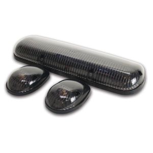 PACER PERFORMANCE #20-253S Cab Roof Lights Smoke 02-06 GM P/U LED