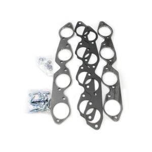 PATRIOT EXHAUST #H7889 Exhaust Header Flange Kit BBC - Round Port