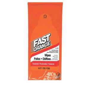 PERMATEX #25052 Fast Orange Wipes 10 Count