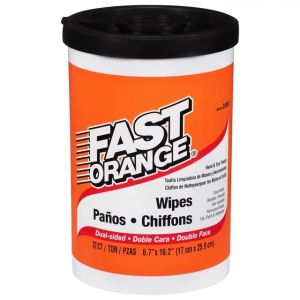 PERMATEX #25053 Fast Orange 72Ct Wipes Tub