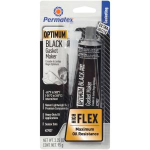 PERMATEX #27037 Optimum Black RTV 3 Oz Silicone
